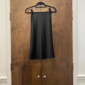 J.Crew Black Slip Skirt